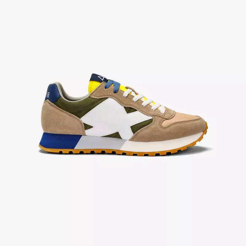 JAKI BICOLOR BEIGE/MILITARE